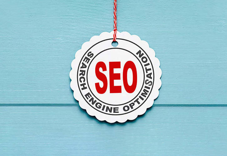 Circular sign with SEO written on it introducing blog post 'Is SEO really needed?'