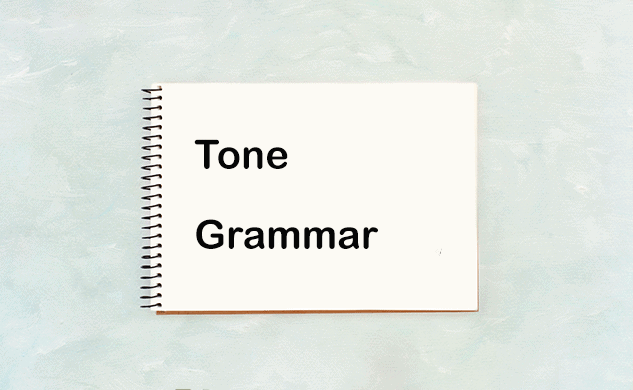 Tone grammar