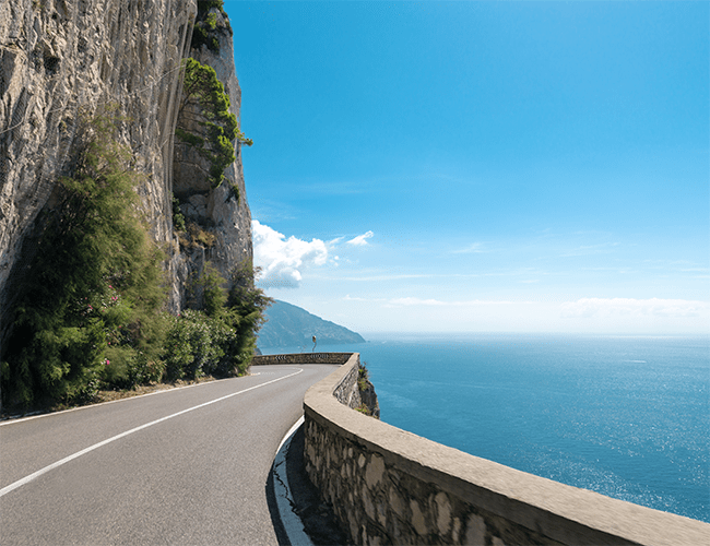 The picturesque winding road along the Amalfi Coast in Italy – travel can change you